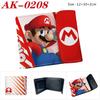 Undertale Anime Wallet Full Color PU Leather Short Card Holder Snap Clutch Purse for Students Men Women
