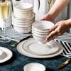 Ruhan 60-Piece European Bone China Tableware Set