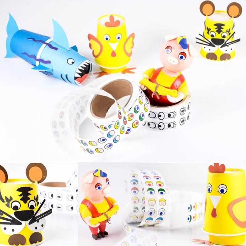 Wiggly Eye Labels Bulk Pack Craft Supplies For Creative Art Projects School Activities Home Decoration