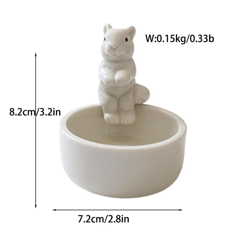 Nordic Ceramic Ghost Candlestick - Cute Scented Candle Cup Holder for Halloween, Festival Gift, and Witchy Home Decor