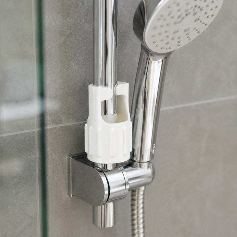 Waterproof 3D Printing Shower Push Lock, Shower Timer Button Holder, Practical Water Control Button Holder for Shared Bathroom Dorm Public Shower Use