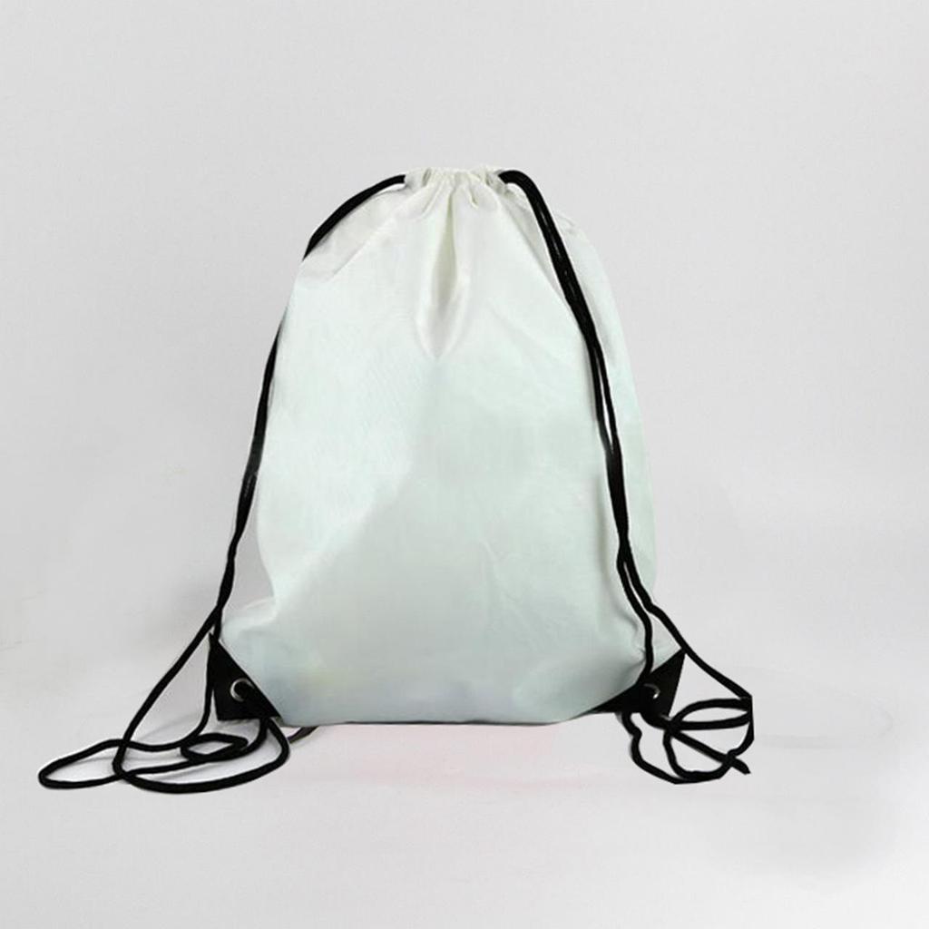 Custom Double Shoulder Polyester Drawstring Backpack for Events or Marathon