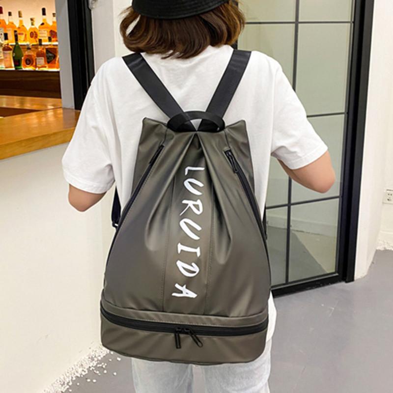 Swimming fitness bag women's wet and dry separation independent shoe compartment beach sports equipment backpack men's swimsuit storage bag portable