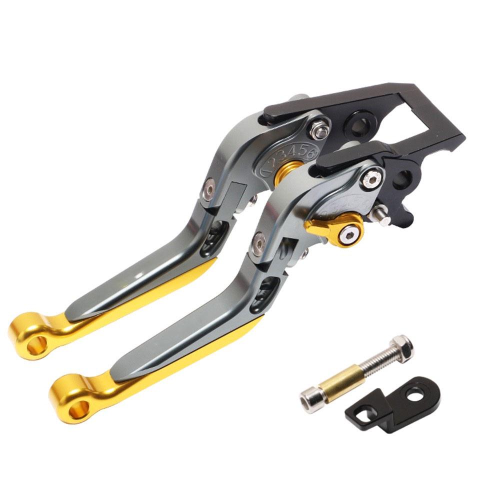 Retractable Brake & Clutch Lever with Parking Lock for XMAX300 2023-2025 Motorcycle