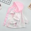 Girls Kids Thickened Windproof Warm Colorblock Fashion Outdoor Jacket