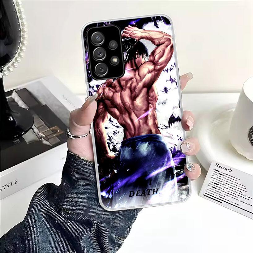 Kaisen J-Jujutsu Fushiguro Toji For Samsung Galaxy A52S A42 A32 A22 A12 A02S A51 A50S Phone Case A41 A31 A21S A30S A20S A20E A70