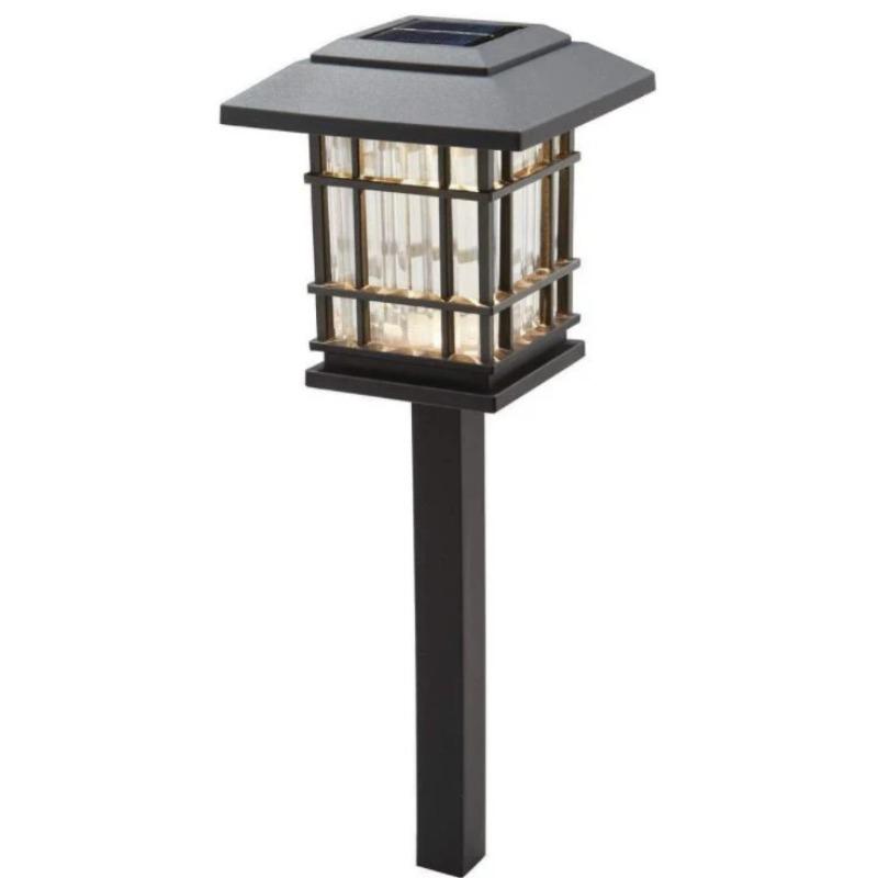 Solar-powered House Lights, Lawn Lights, Outdoor Waterproof Garden Lights, Decorative Garden Lights for Villas, Solar Panels Warm light