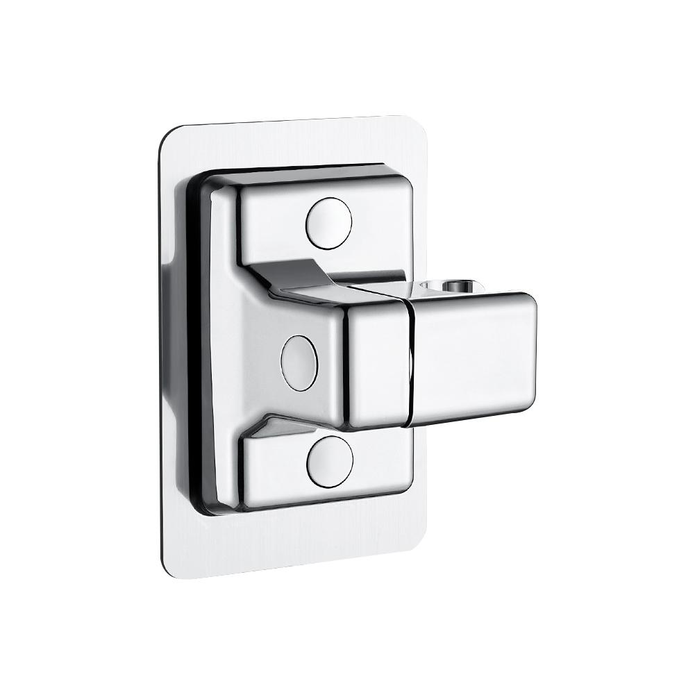 

Держатель для душевой лейки на присоске, регулируемый на 360°, настенный кронштейн для душевой лейки, подставка на присоске для душевой лейки, аксессуары для ванной комнаты серебряный