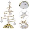 Golden Xmas Decorations Table Lamp Colorful Christmas Tree Lamp Bedside Lamp  Valentine's Day