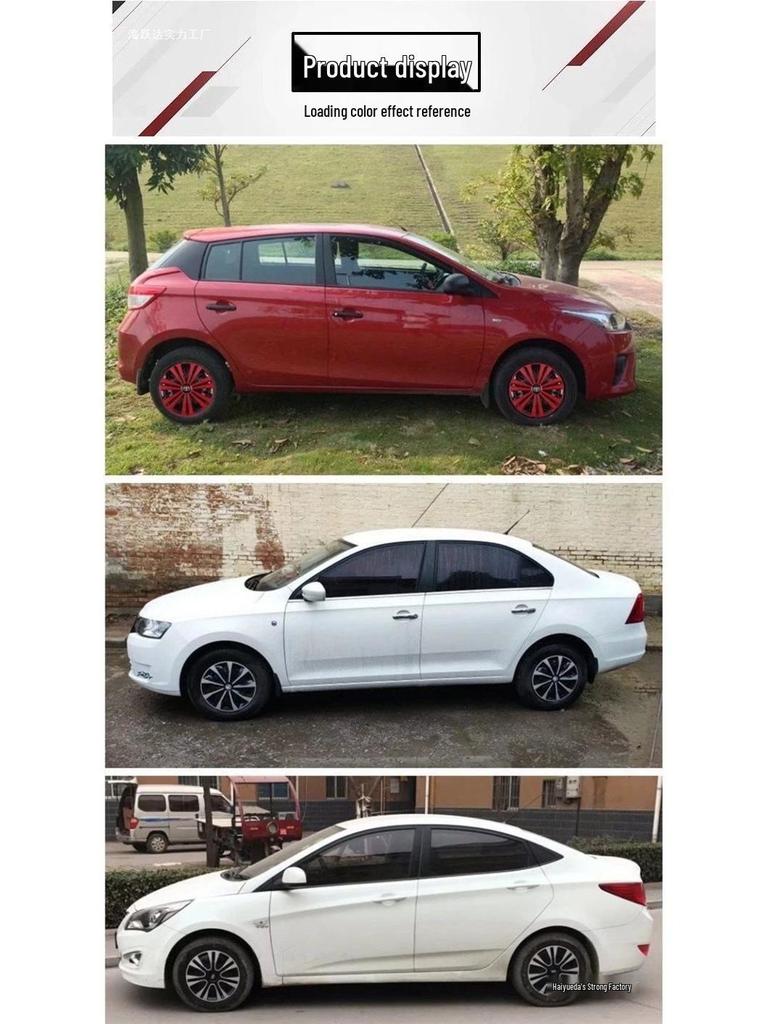 15-Inch Steel Wheel Decoration Cap for Toyota Yaris L/Vios