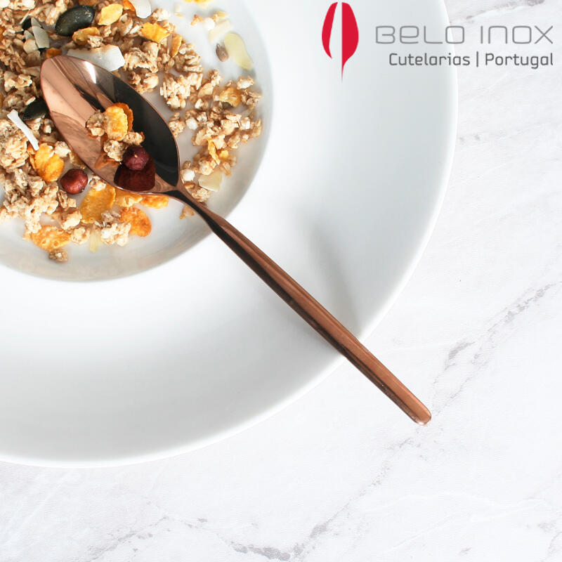 [belo inox] Platinum Bronze Steak Spoon