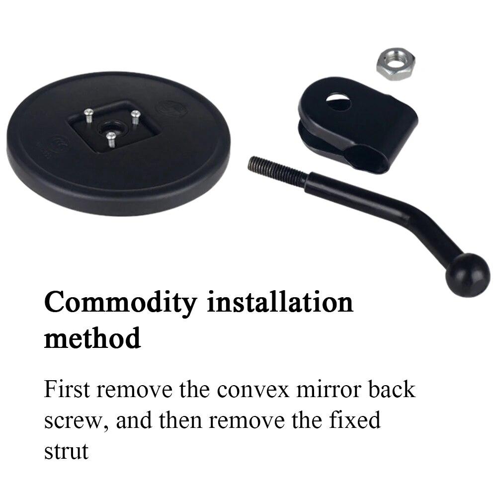 145mm Wypukłe Lusterko Wsteczne Samochodowe Ciężarowe Autobus Turystyczny Kombi Akcesoria Bezpieczeństwo Martwy Punkt Szerokokątne Parkowanie Lusterka Wsteczne