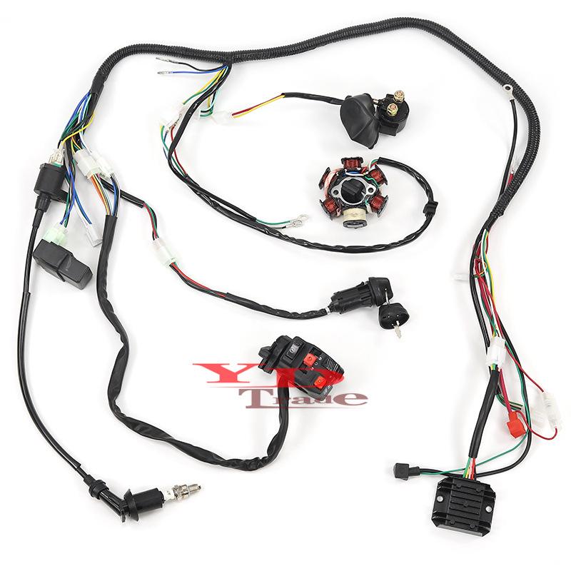Cablaggio di Avviamento Accensione ATV Fuoristrada Big Bull 125-150cc Dinosaur GY6