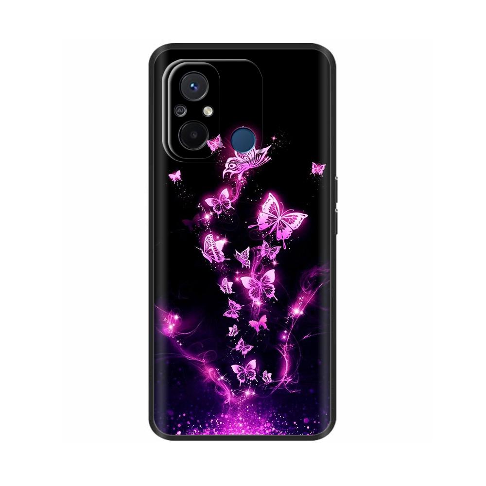 For Redmi 12C Case Redmi12C Cover Soft Smooth Liquid Silicone Cartoon Phone Case For Xiaomi Redmi 12C Cover 12 C Fundas Coque