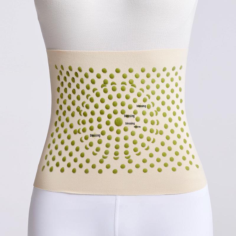 

Пояс для поддержки талии с полынью Rongde: Унисекс, Всесезонный, Тонкий стиль для тепла и защиты живота и брюшной полости. Large