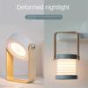 New LED Lantern, Small Night Light, Creative Folding Eye Protection Table Light, USB, New Unique Home Gift Atmosphere Light