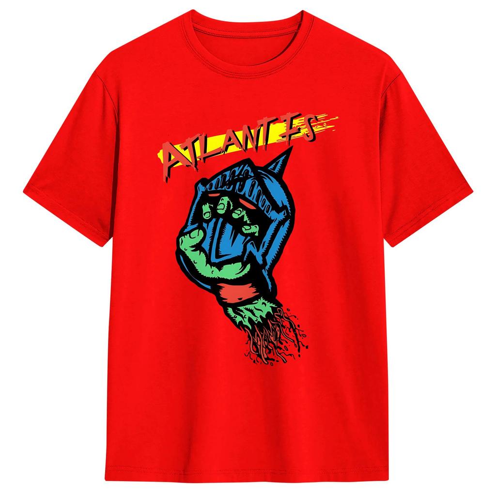 Kinnikuunisex Cotton T Shirt For Male Summer Atlantis Vs Robin Streetwear T Shirts Breathable Hip Hop Tees Plus Size Clothing