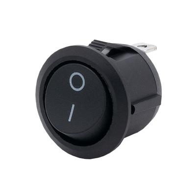 Round Double-Pole Switch - 10 Pcs - Vt-206-0200