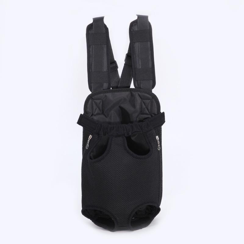Double Shoulder Pet Travel Backpack with Mesh for Cats and Dogs