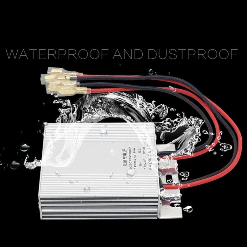 Power Voltage Converter DC 12V/24V To DC 6V 10A,6V 15A,6V 20A 60W 90W 120W Waterproof Voltage Convert Transformer