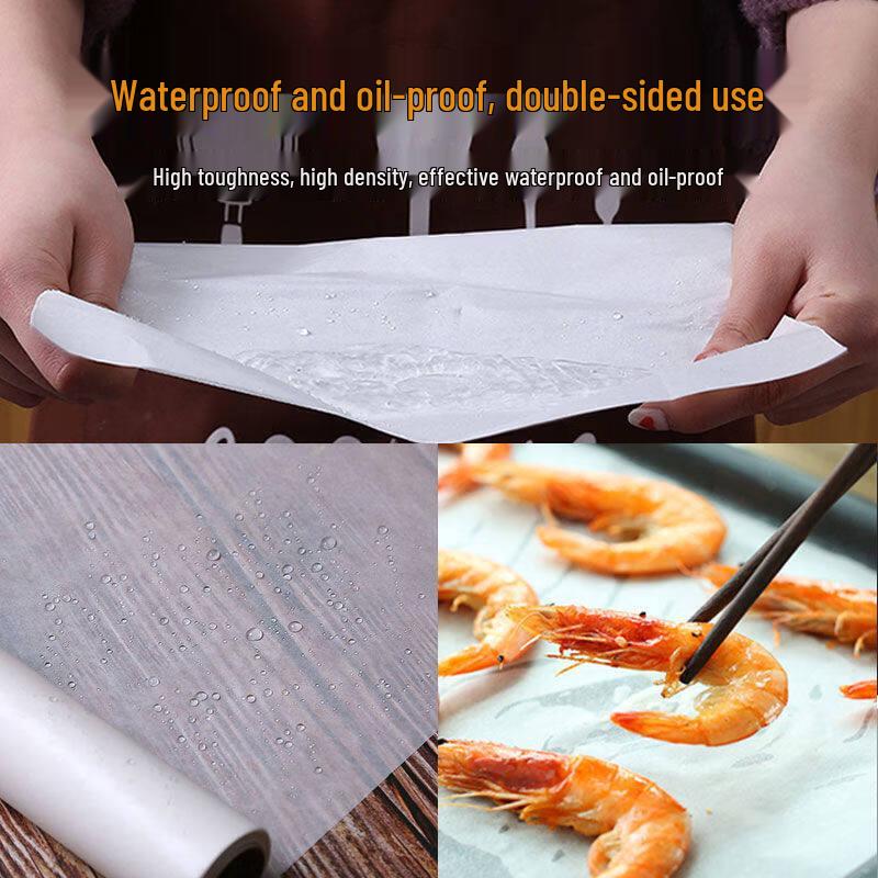 Papier d'Huile Silicone ZISIZ pour la Cuisson et le Barbecue