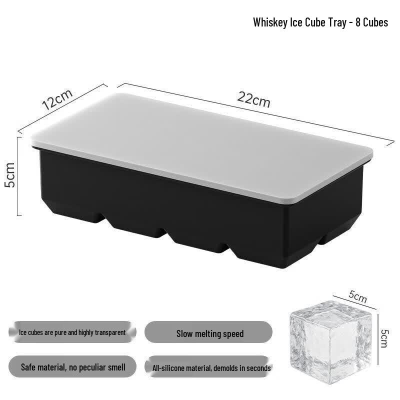 Large Square Silicone Ice Cube Mold