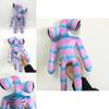 37cm Cartoon Rainbow Siren Head Plush Toy Ideal For Kids Delightful Horror Stuffed Doll
