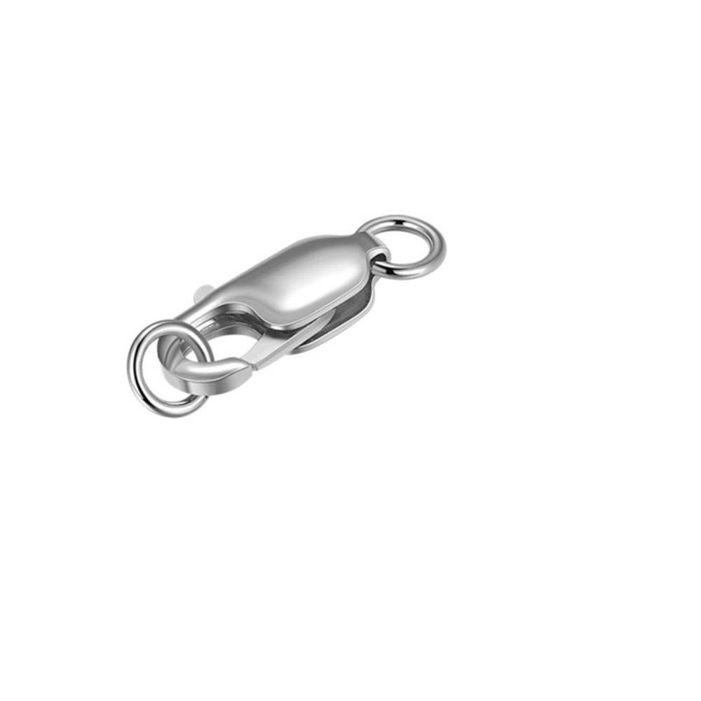 New Jump Ring Lobster Clasp Hook Bracelet Gold Spring Buckle Accessory Handmade Pendant Clasp Jewelry Making Finding Supply