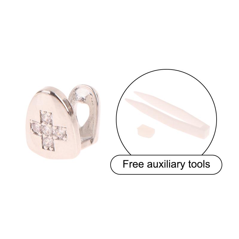 

Хип-хоп Одиночный Зуб Панк Металлические Накладки на Зубы Зубные Гриллзы Вечеринка Косплей Зубные Гриллзы Стоматологические Украшения