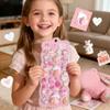 3D Cute Bunny Peach Foam Stickers Squishy Fidget Self-Adhesive Repair Decals for Phone Case Scrapbook DIY Crafts Decoration