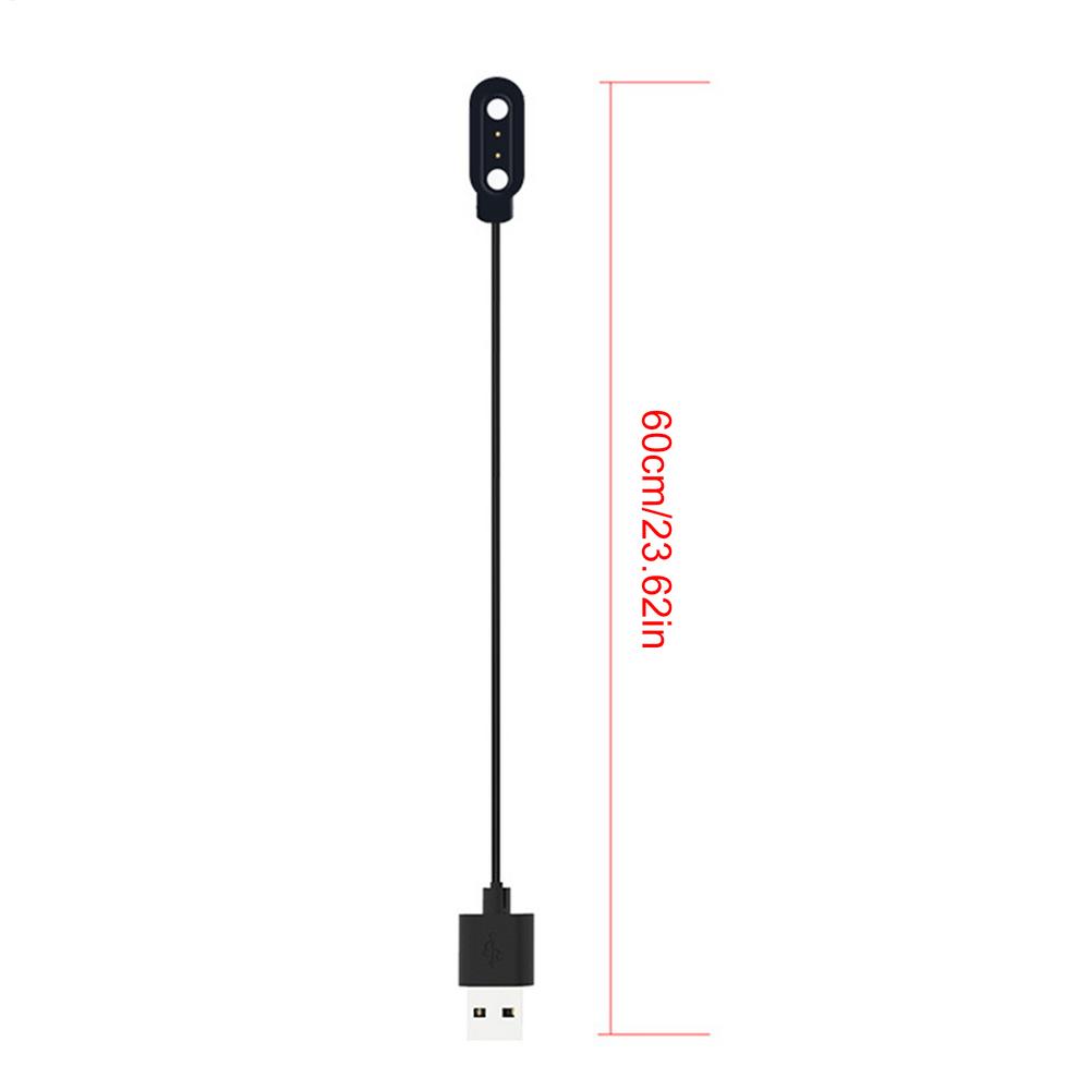 Magnetic Replacement Charging Cable For Mi Bro Air Smartwatch, Portable USB Charger Cord, Fast Charging Dock Accessory Black