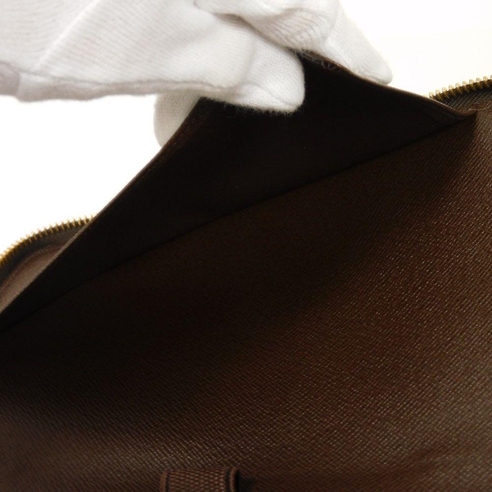 Used 12564 Zippy Organizer N60003 7940 Old Model Logo Brown Zip Around Card Case Coin Purse Damier Ebene Unisex from