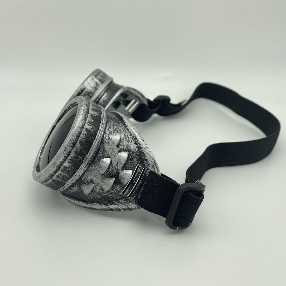 Occhiali Steampunk in Metallo Occhiali da Pilota Retrò Occhiali Steampunk Moda Vintage Halloween