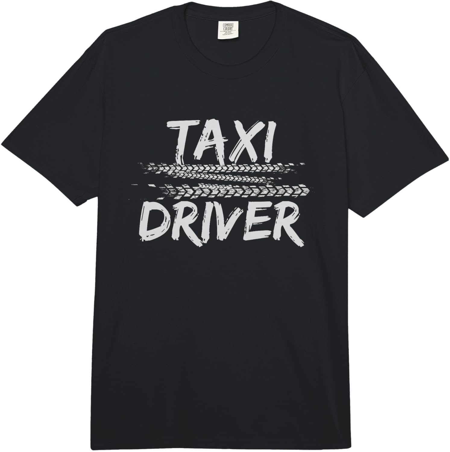 Proud Taxi Driver Gift for Professional Drivers Comfort Colors Adult Heavyweight Unisex T-Shirt XL