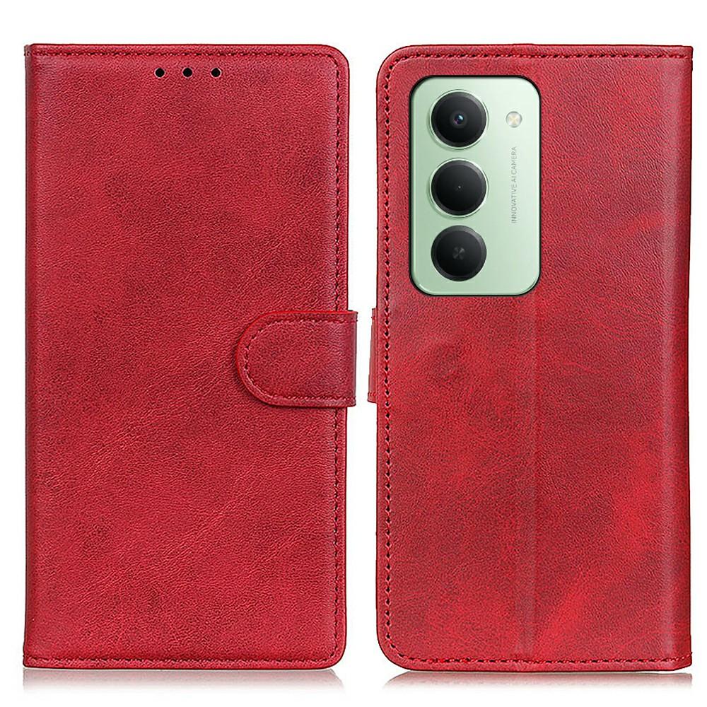 For Xiaomi Redmi 15 5G (Global) (169mm) Case Cowhide Texture Leather Wallet Stand Phone Cover