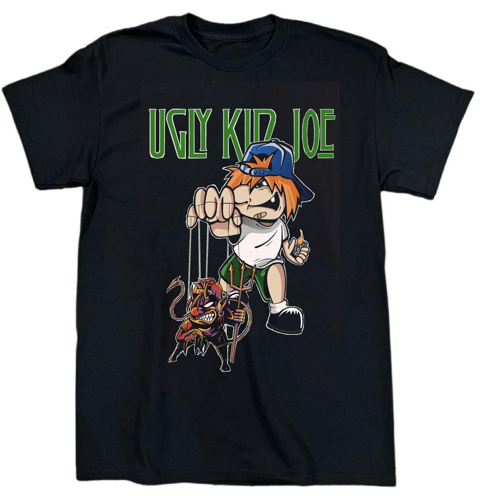 

New Rare Ugly Kid Joe Band Heavy Cotton Black All Size T Shirt Unisex AG627 Unisex T-Shirt L
