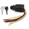 Ignition Key Switch 6 Wire MP41070‑2 17009A2 for Marine Boat Most Outboard Motors