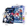 96 Blue Lock Anime Postcards: Double-Sided LOMO Cards, Stickers, Photos