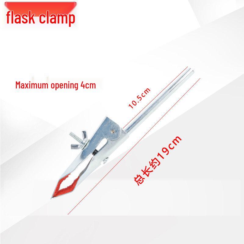 Large Stainless Steel Laboratory Iron Stand with Cross Clamp and Butterfly Clamp