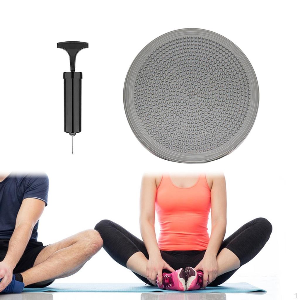 Inflatable Balance Pad for Exercise And Training with Air Stability Board
