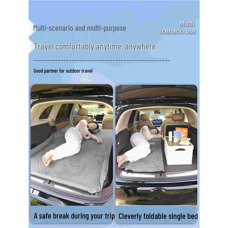 Changanunik Car Inflatable Mattress: Rear Seat Sleeping Pad & Trunk Air Cushion