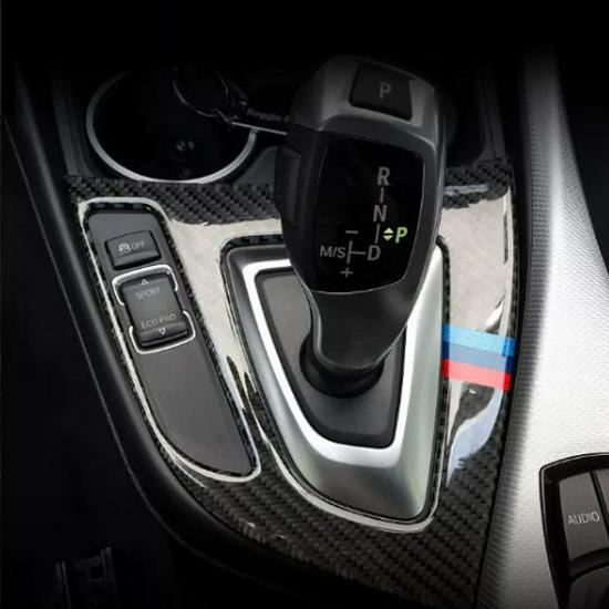 BMW řady 1 & 2 F20/F21 Středová konzole a obložení řadicí páky z uhlíkových vláken
