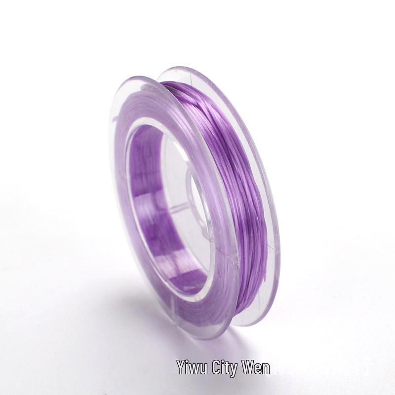 Elastic Cord for Round Crystal Buddhist Beads: Bracelet, Necklace, and Jade Beading String.