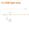 Door Sensor Control COB LED Strip Light Tape Wardrobe Bookcase Showcase Shelf Under Cabinet Backlight Lamp IR Proximity Switch
