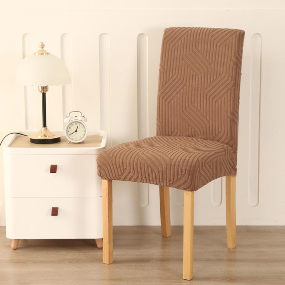 

New Machine-Washable Chair Cover Thick Jacquard Removable Jacquard Cover Stretchable Chair Protective Cover верблюд