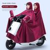 Raincoat for Electric Scooters and Motorcycles, Men's 2022 New Long Model, Full-Body Storm-Proof, Women's Double-Person Electric Bike Rain Poncho