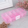 Adjustable 10 Compartment Plastic Storage Box Jewelry Screw Organizer Container