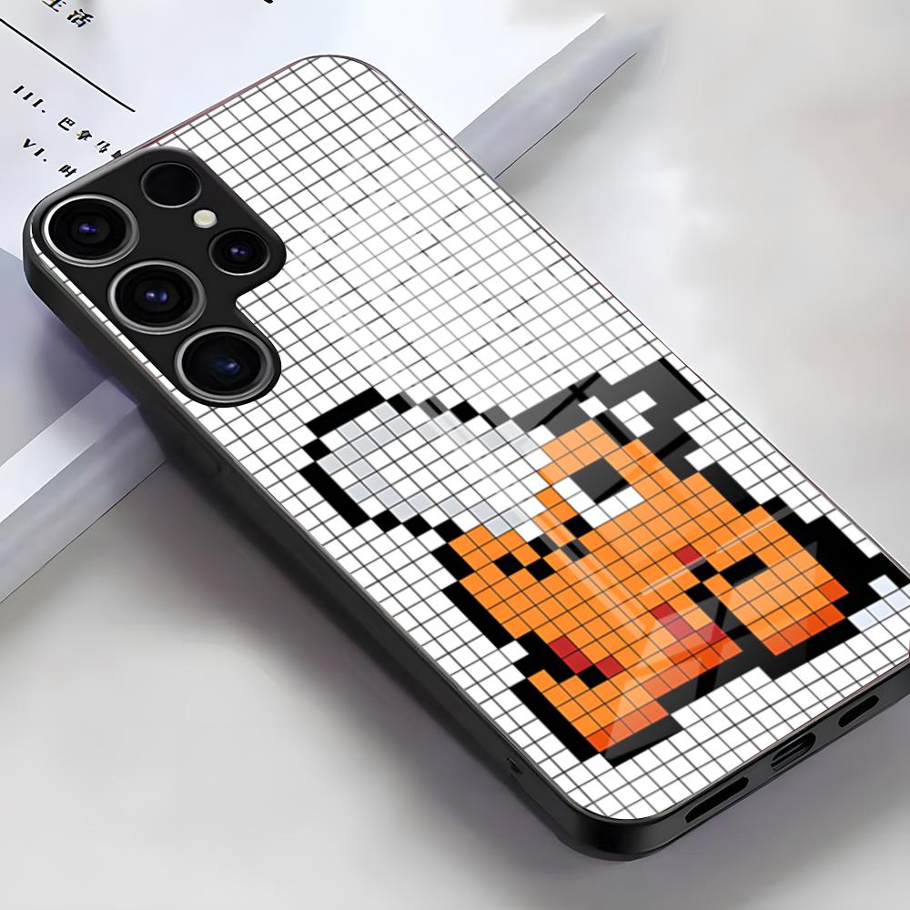 

Anime Chainsaw Man Bochita Phone Case For Samsung S26 S25 Edge Ultra S23 S22 S21 S20 Ultra Plus S24 Fe A54 A53 A25 Glass Cover Samsung S21 Ultra