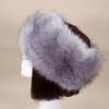 Women Hat Solid Color Faux Fur Headwear Brimless Empty Top Hat for Skiing