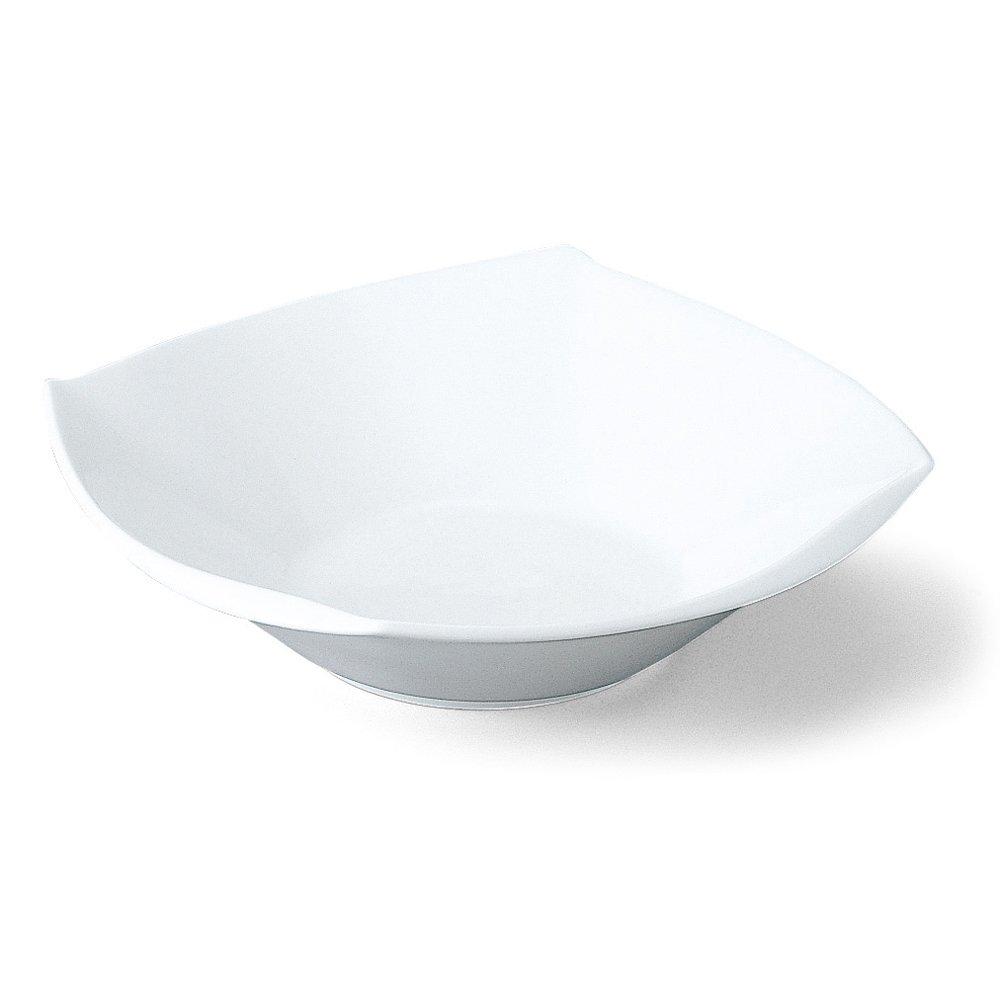 

NARUMI Forte Bowl, White, 28cm, Square, Microwave-Safe, 50460-3454